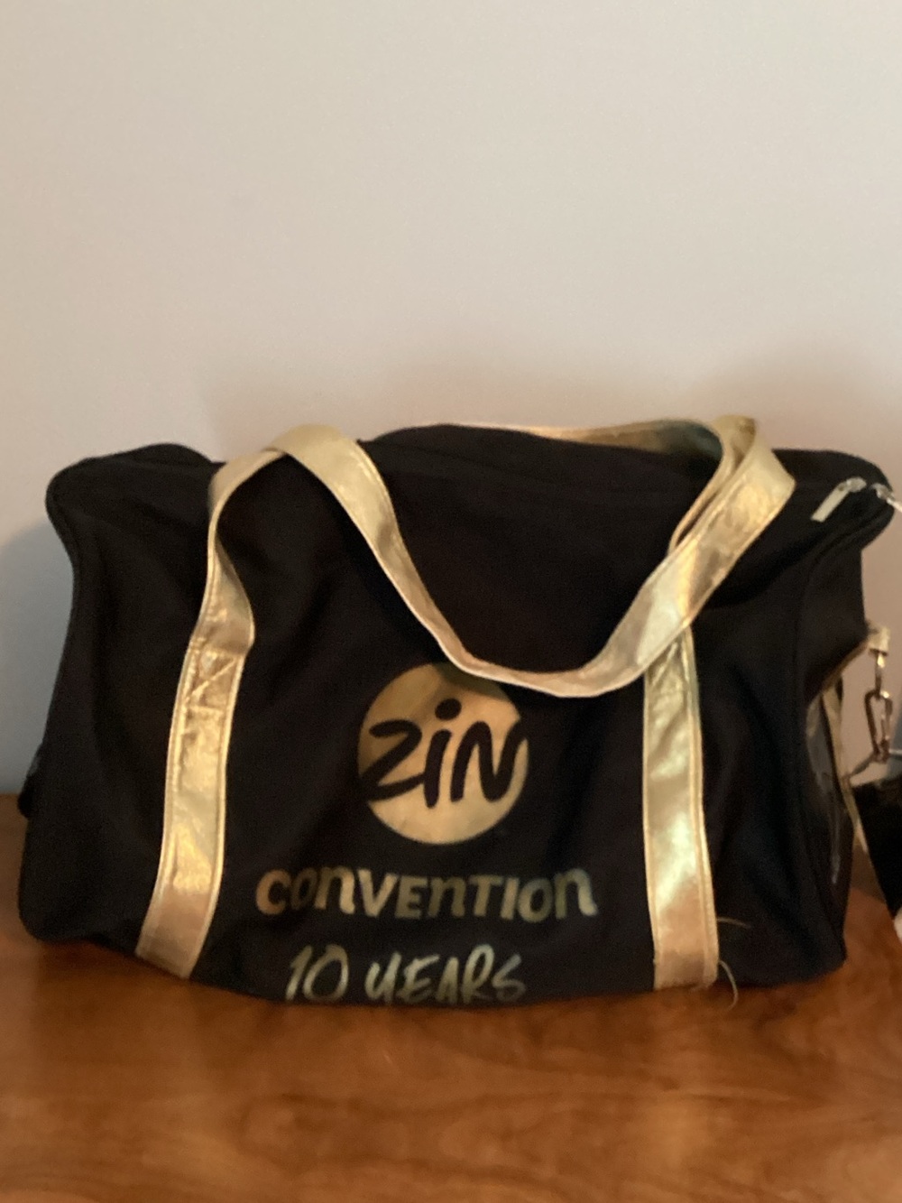 Black and Gold Zumba instructors convention Tote Bag